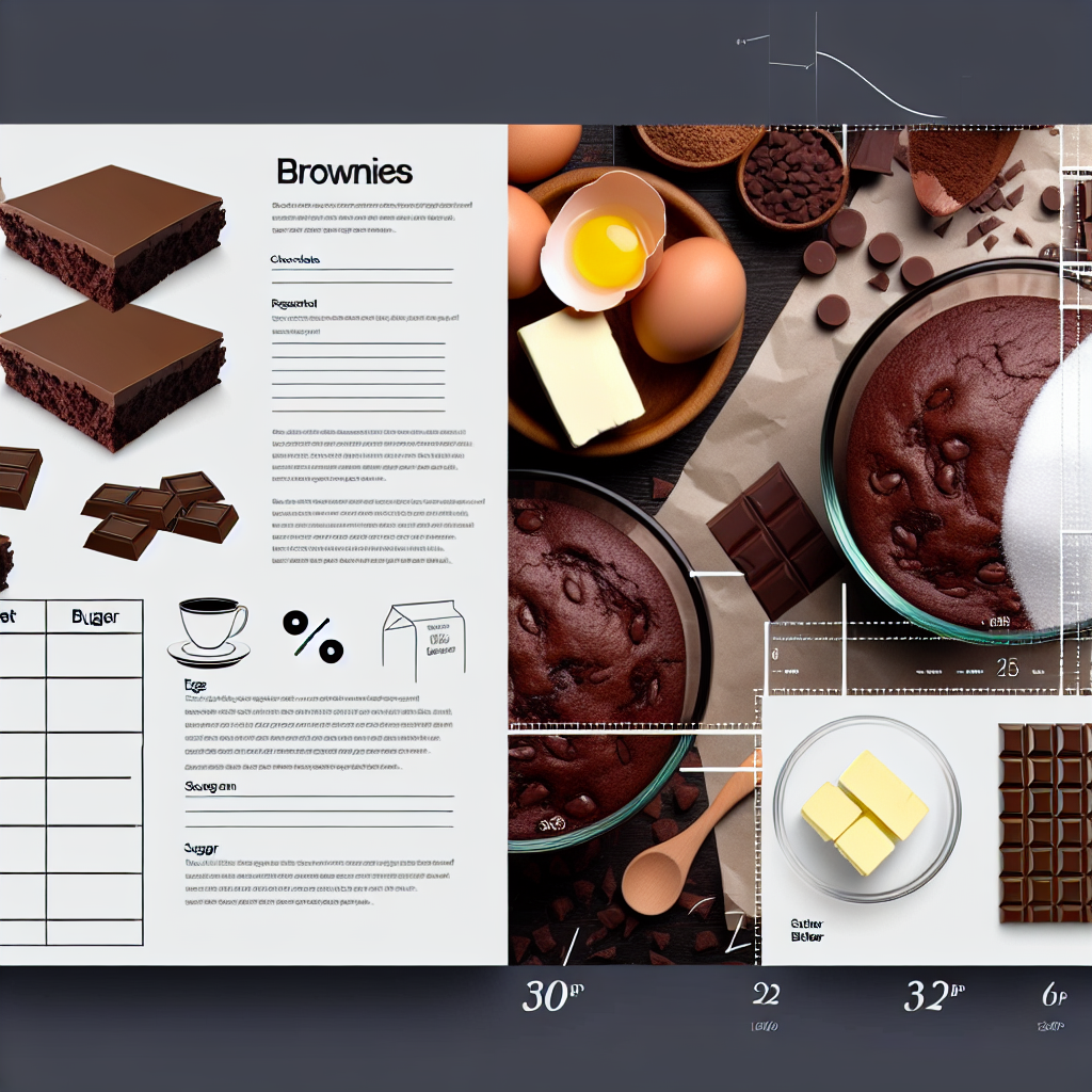 Receta perfecta: ¡un bizcocho de brownie de chocolate rico y fácil de preparar!
