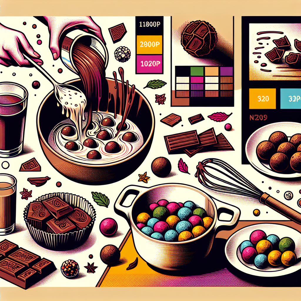 完美的巧克力球：制作丰富甜点的简单食谱！
