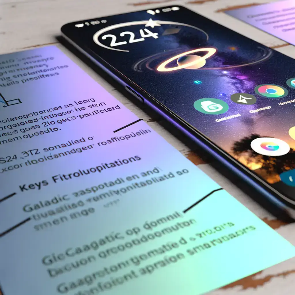 Galaxy S24：将改变游戏规则的创新手机的权威指南！