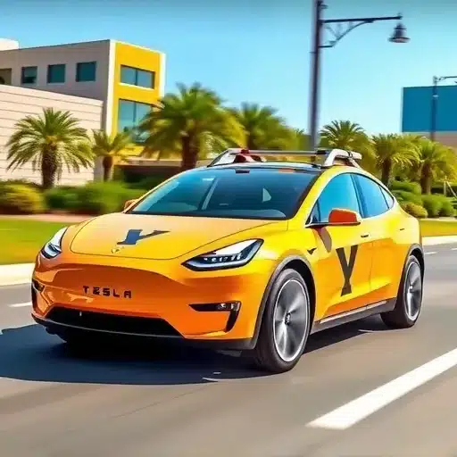 שירות רובוטקסי של טסלה מגיע לאוסטין