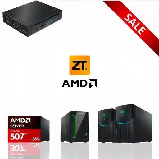 מכירת עסקי השרתים של AMD ל-ZT Systems