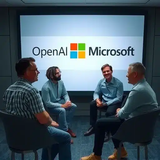 OpenAI משנה כיוון: מהלך חדש עם מיקרוסופט מעצב את עתיד הבינה המלאכותית OpenAI משנה כיוון: מהלך חדש עם מיקרוסופט מעצב את עתיד הבינה המלאכותית