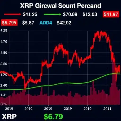 שוק המטבעות הקריפטוגרפיים במשבר: ADA ו-XRP מתמודדים עם ירידות חדות