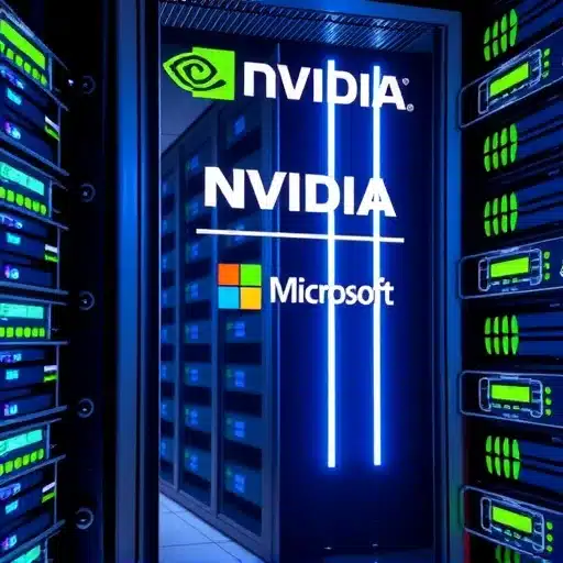 שיתוף פעולה עוצמתי: NVIDIA ו-Microsoft מאחדות כוחות לקידום טכנולוגיות AI מתקדמות