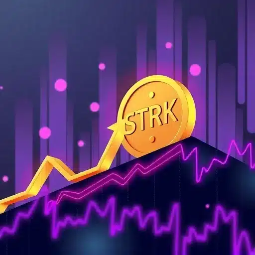 פריצת דרך בסטארקנט: האסימון STRK מזנק, נתמך על ידי הימור מוסדי