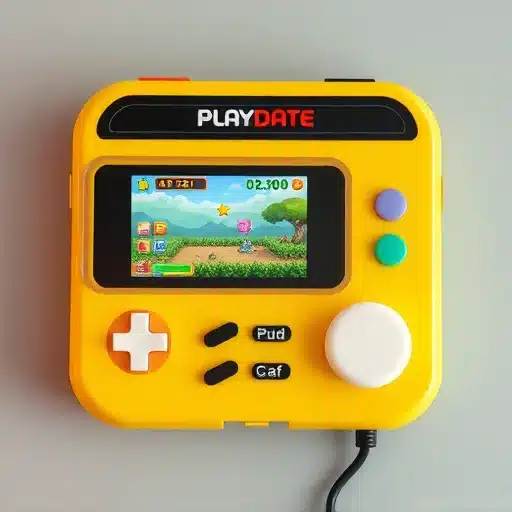 חוויות משחק מהקונסולה הצהובה Playdate: גבינות, סיפורים ומשחקים קטנים חוויות משחק מהקונסולה הצהובה Playdate: גבינות, סיפורים ומשחקים קטנים