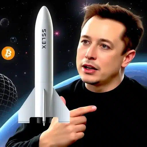 האם SpaceX באמת מוכרת ביטקוין או שהשמועות מוגזמות?