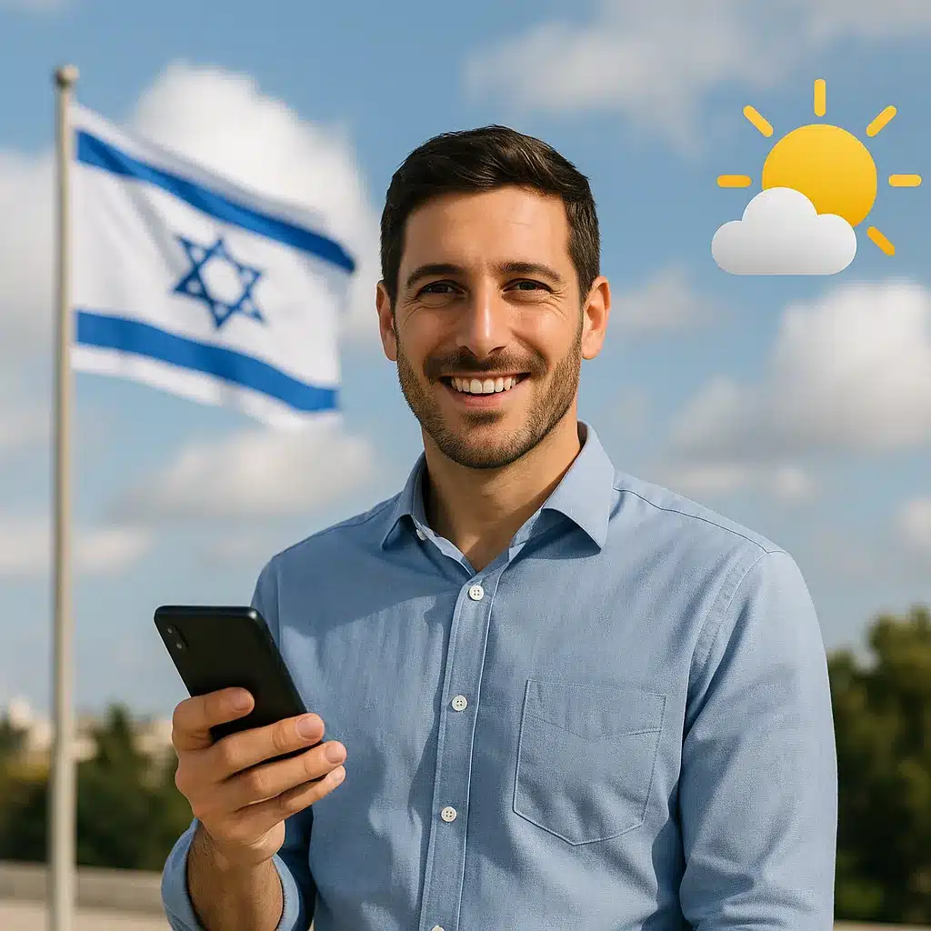 Illustration of מזג אוויר בישראל: כל מה שצריך לדעת