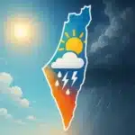 Illustration of מזג אוויר בישראל: כל מה שצריך לדעת