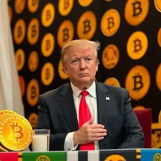 טראמפ מכריז על כנס קריפטו בלעדי: מטבע ה-TRUMP מזנק ב-50% טראמפ מכריז על כנס קריפטו בלעדי: מטבע ה-TRUMP מזנק ב-50%