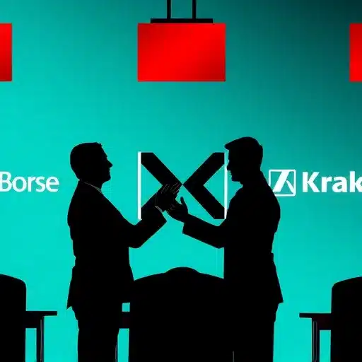 Deutsche Börse רוכשת מניות ב-Kraken: צעד חשוב לעבר אינטגרציה בין פיננסים מסורתיים לקריפטו Deutsche Börse רוכשת מניות ב-Kraken: צעד חשוב לעבר אינטגרציה בין פיננסים מסורתיים לקריפטו