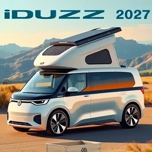 פולקסווגן משיקה את ה-VW ID.Buzz 2027 עם דגם מותאם לקמפינג