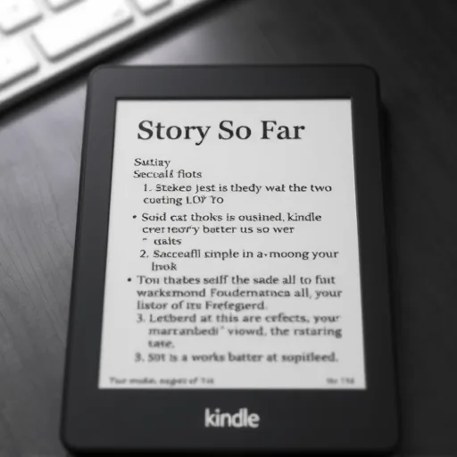 "Story So Far" של אמזון: הפתרון לחזרה קלה לעלילה בספרים דיגיטליים "Story So Far" של אמזון: הפתרון לחזרה קלה לעלילה בספרים דיגיטליים