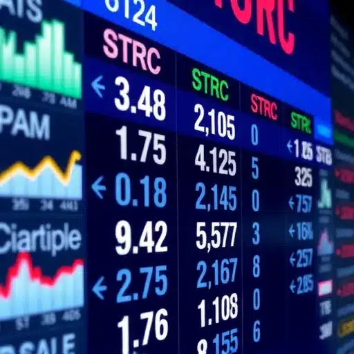 MicroStrategy בלחץ: מניית STRC צונחת והביטקוין על הכף