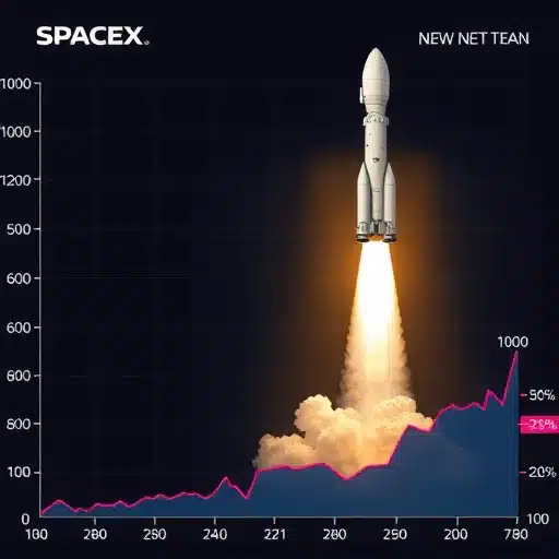 SpaceX: מניית החברה נופלת ב-35% למרות ההכללה ב-Nasdaq-100 SpaceX: מניית החברה נופלת ב-35% למרות ההכללה ב-Nasdaq-100